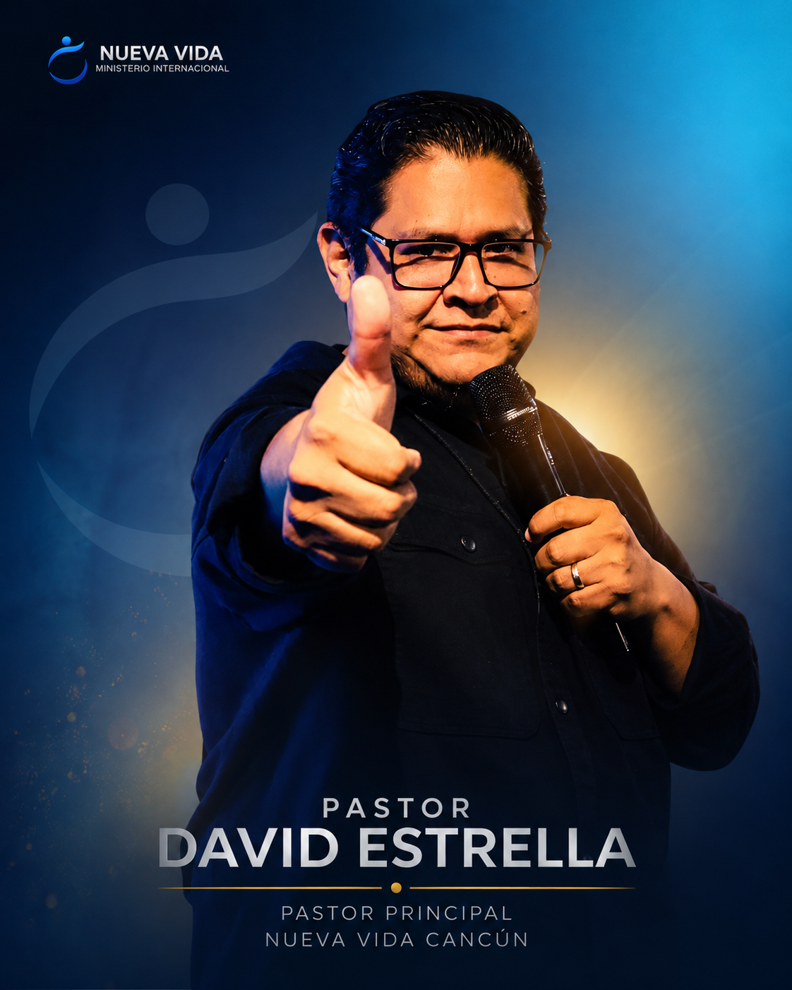 David Estrella, Pastor principal de Nueva Vida Cancún