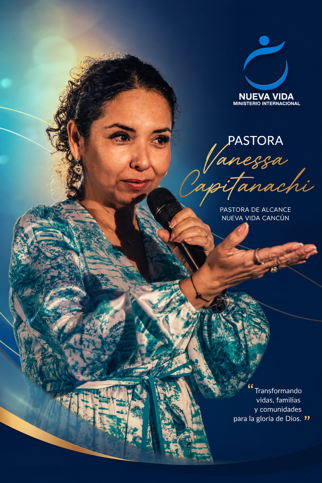 Vanessa Capitanachi, Pastora de alcance de Nueva Vida Cancún